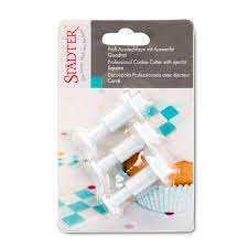 Ausstecher Quadrate Ausstecher mit Auswerfer Städter   