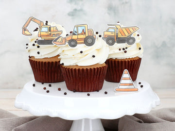 Baustellenfahrzeug aus Esspapier Esspapier CakeMasters   