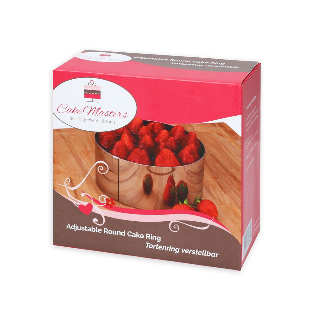 Tortenring verstellbar Backform CakeSupplies   