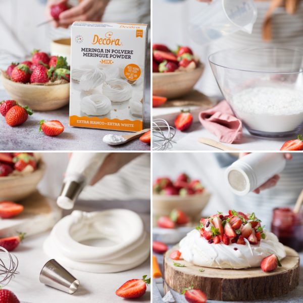 Merengue Pulver Mischungen Decora   