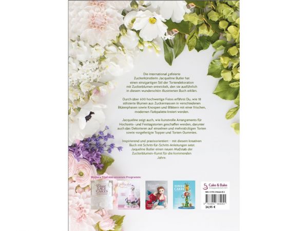 Buch Modern Sugar Flowers - Jaqueline Butler Buch CakeMasters   