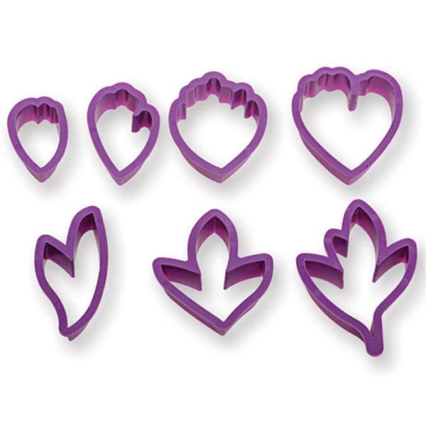 Ausstecher Pfingstrosen-und Blätter Ausstecher Decora   