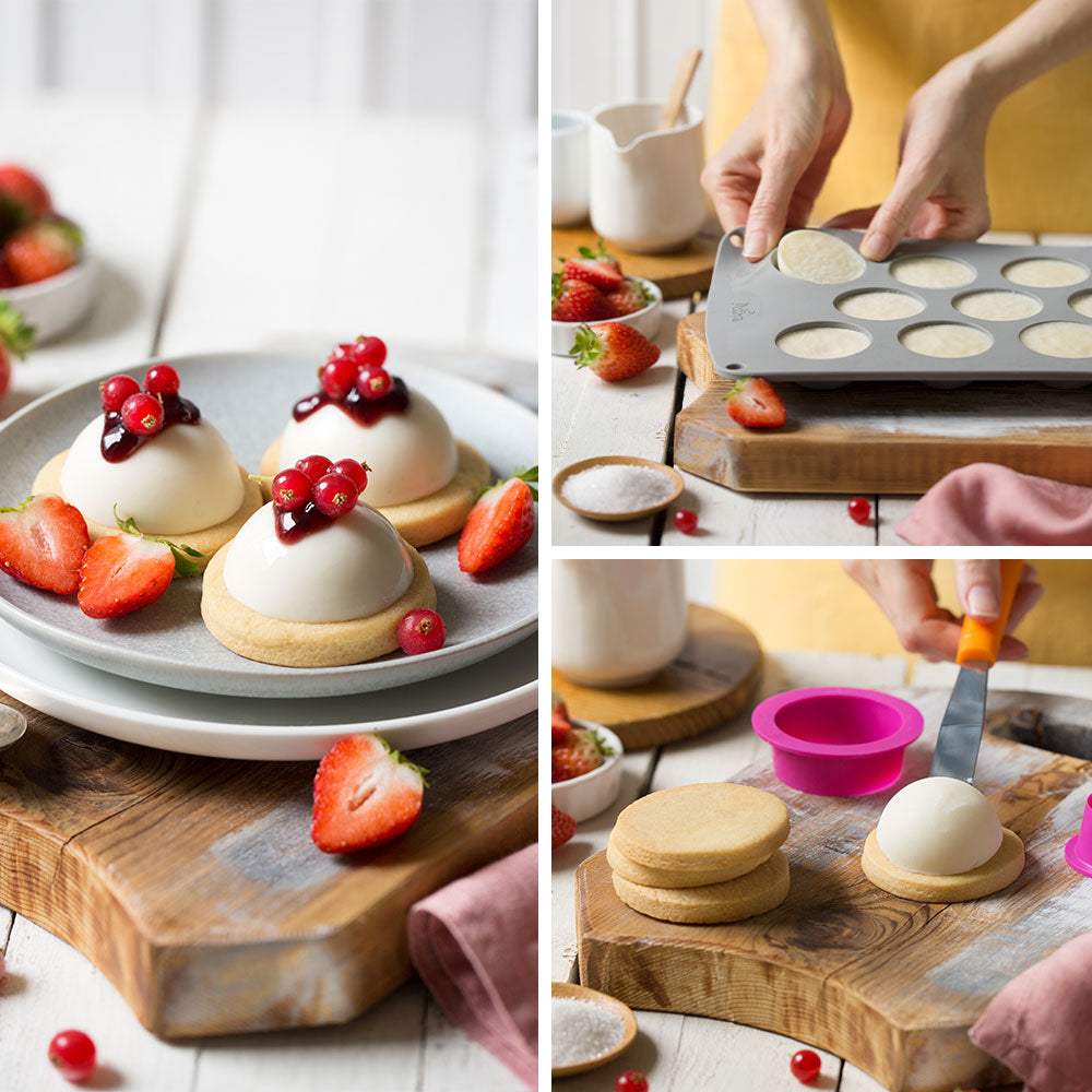 Silikonform Halbkugel 5 cm Silikonform Decora   