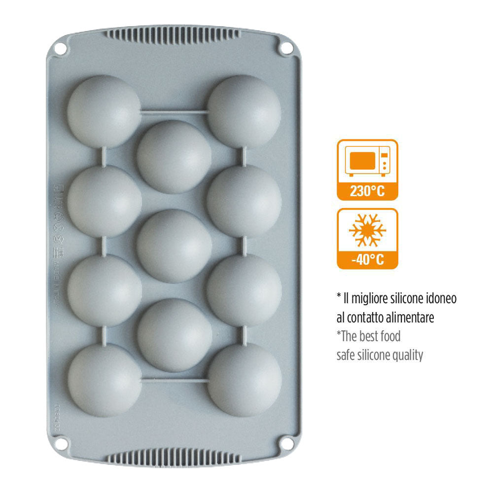 Silikonform Halbkugel 5 cm Silikonform Decora   