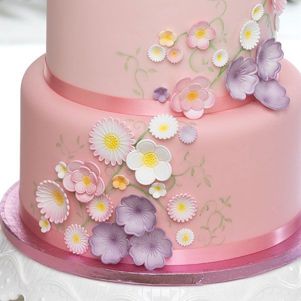 Ausstecher Set Blumen Cake Star Stempelausstecher CakeSupplies   