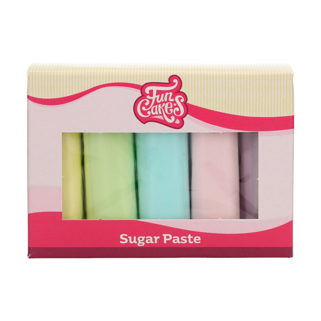 Fondant Multipack Pastel Colours Fondant CakeSupplies   