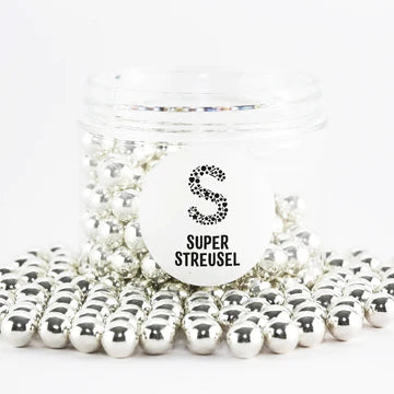 SuperStreusel mini Schokokugeln Silber Streusel SuperStreusel   