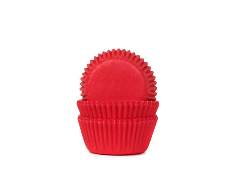 Cupcake Förmchen in div. Grössen und Farben Cupcake Förmchen House of Marie rot mini 35x23 mm 