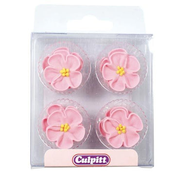 Culpitt Zuckerdeko Wildrosen rosa Zuckerdeko CakeSupplies   