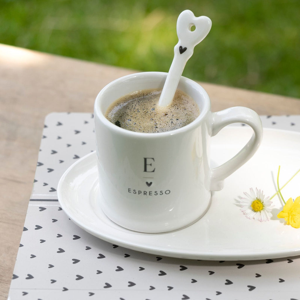 Espressotasse mit Herz Tasse Bastion Collections   