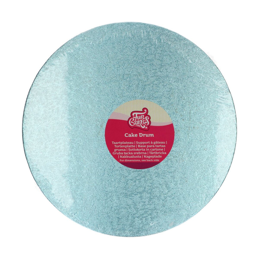 Tortenplatte rund 12 mm in div. Grössen und Farben Tortenplatte CakeSupplies 30.5 cm baby blau 