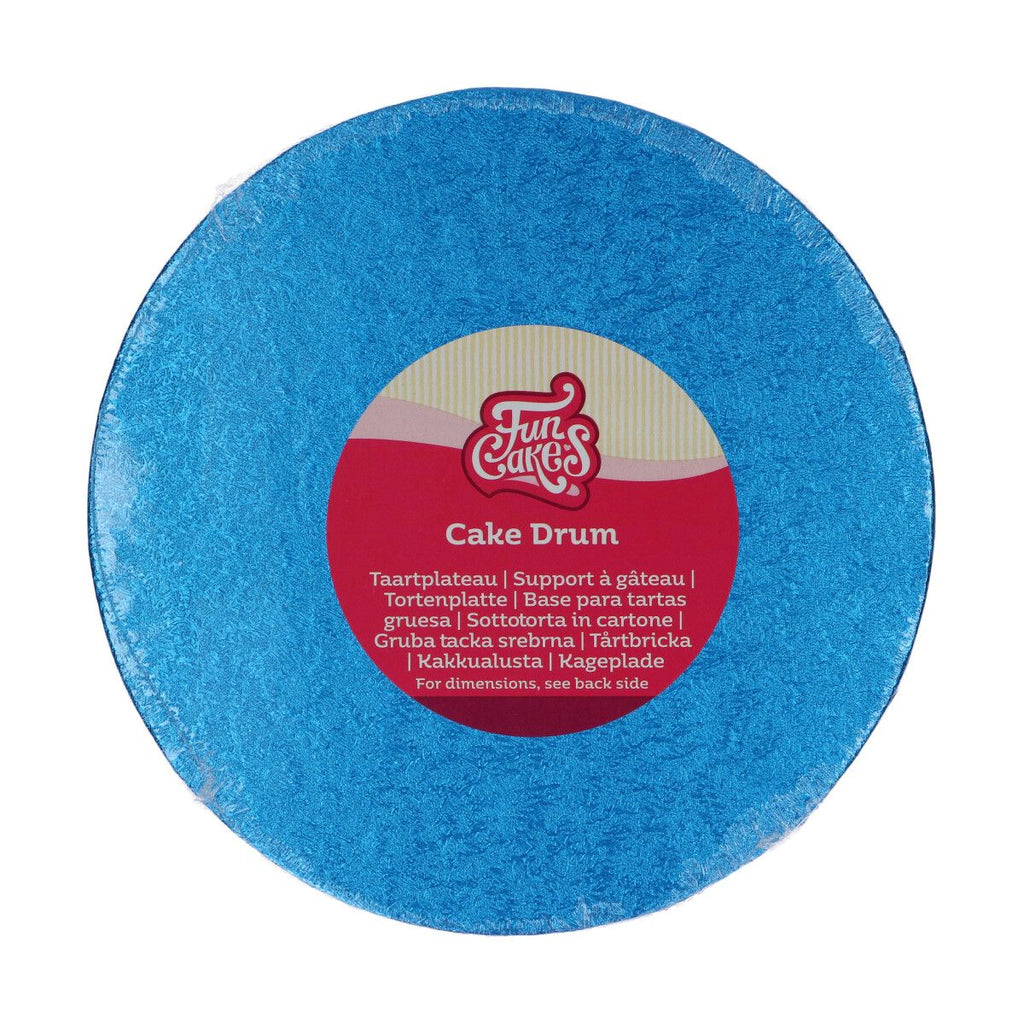 Tortenplatte rund 12 mm in div. Grössen und Farben Tortenplatte CakeSupplies 20 cm blau 