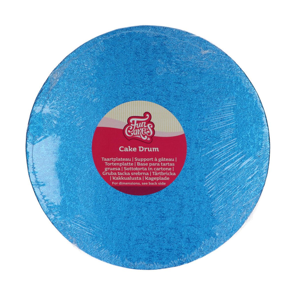 Tortenplatte rund 12 mm in div. Grössen und Farben Tortenplatte CakeSupplies 25 cm blau 