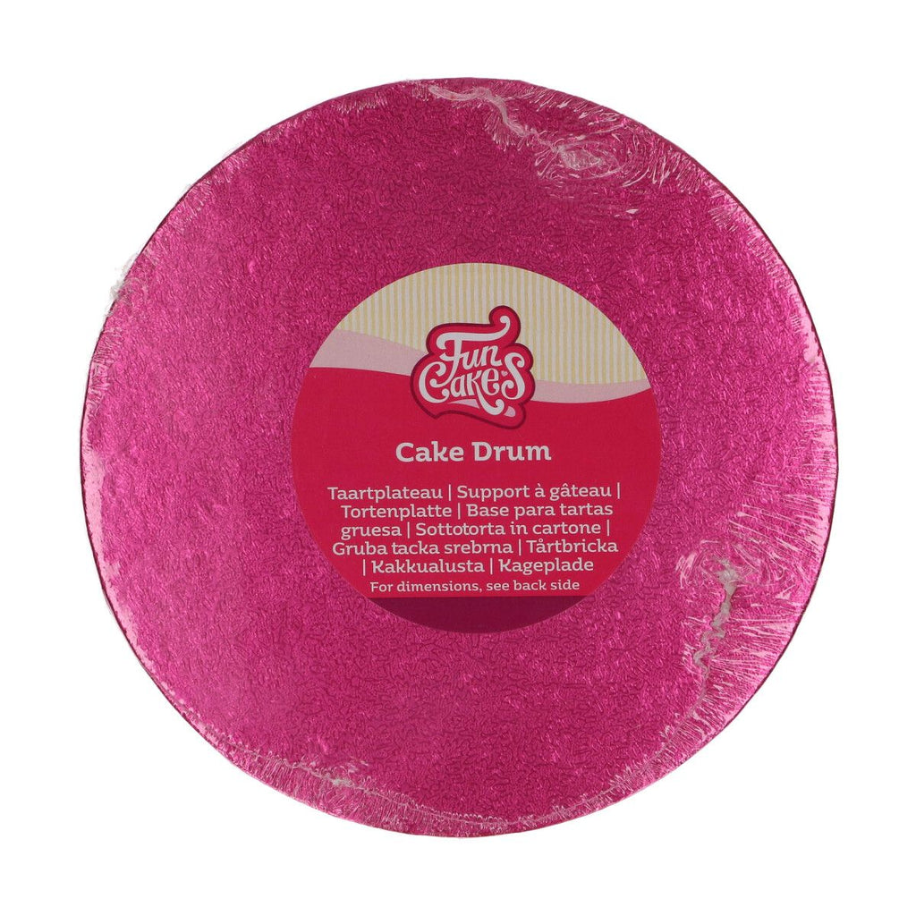 Tortenplatte rund 12 mm in div. Grössen und Farben Tortenplatte CakeSupplies 20 cm cerise 