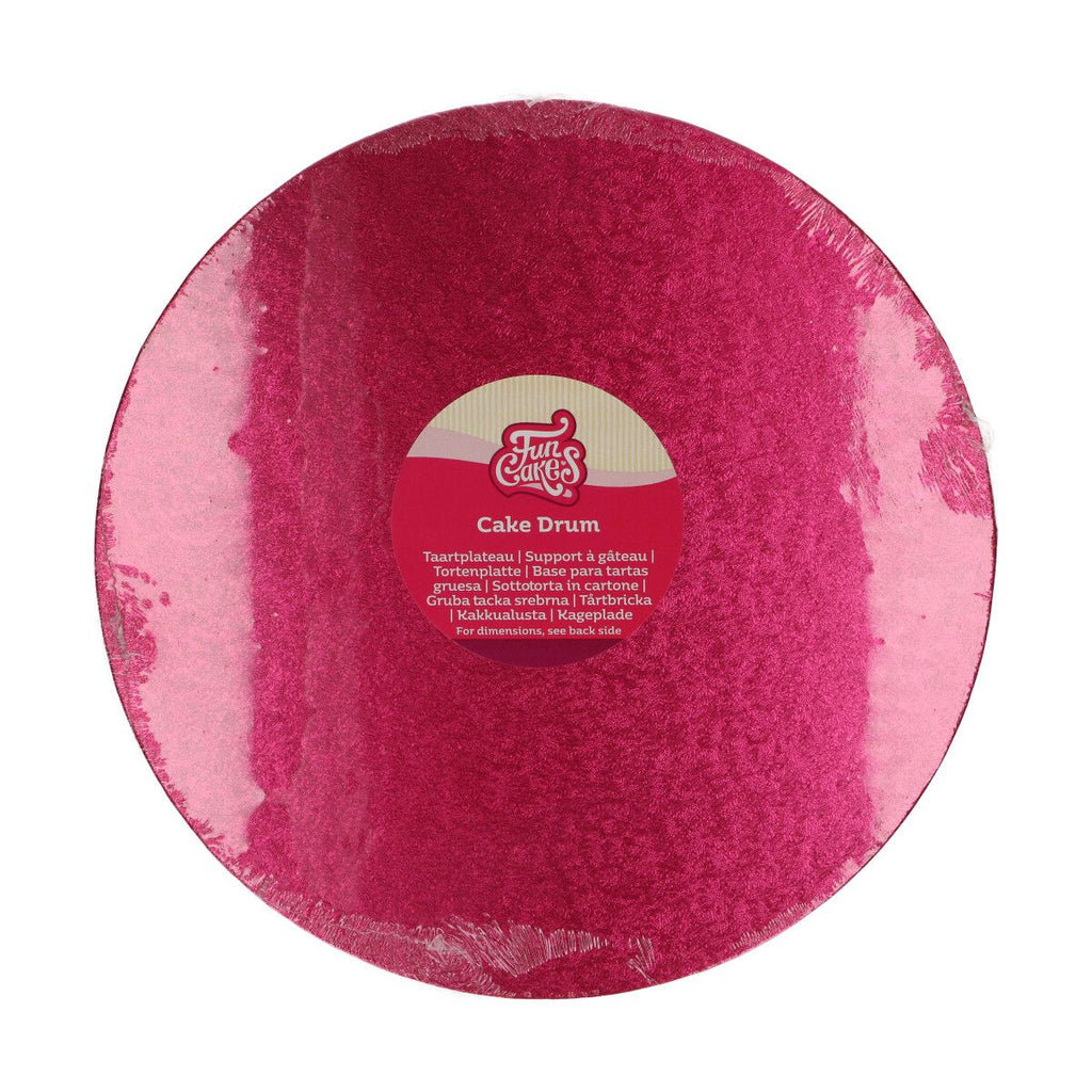 Tortenplatte rund 12 mm in div. Grössen und Farben Tortenplatte CakeSupplies 30.5 cm cerise 