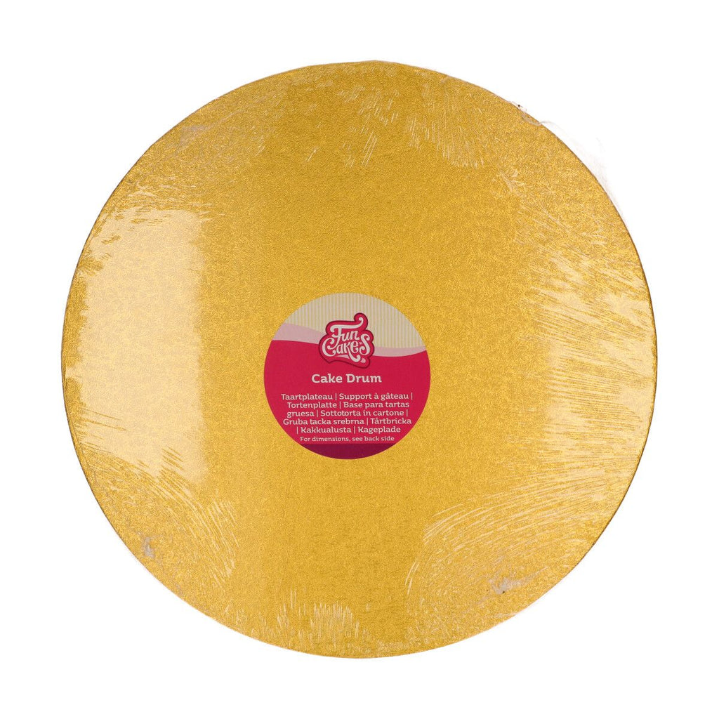 Tortenplatte rund 12 mm in div. Grössen und Farben Tortenplatte CakeSupplies 35.5 cm gold 