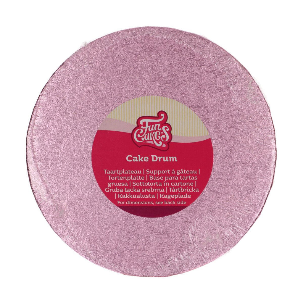 Tortenplatte rund 12 mm in div. Grössen und Farben Tortenplatte CakeSupplies 20 cm rosa 