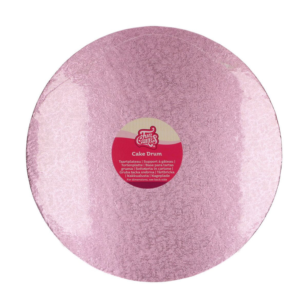 Tortenplatte rund 12 mm in div. Grössen und Farben Tortenplatte CakeSupplies 35.5 cm rosa 