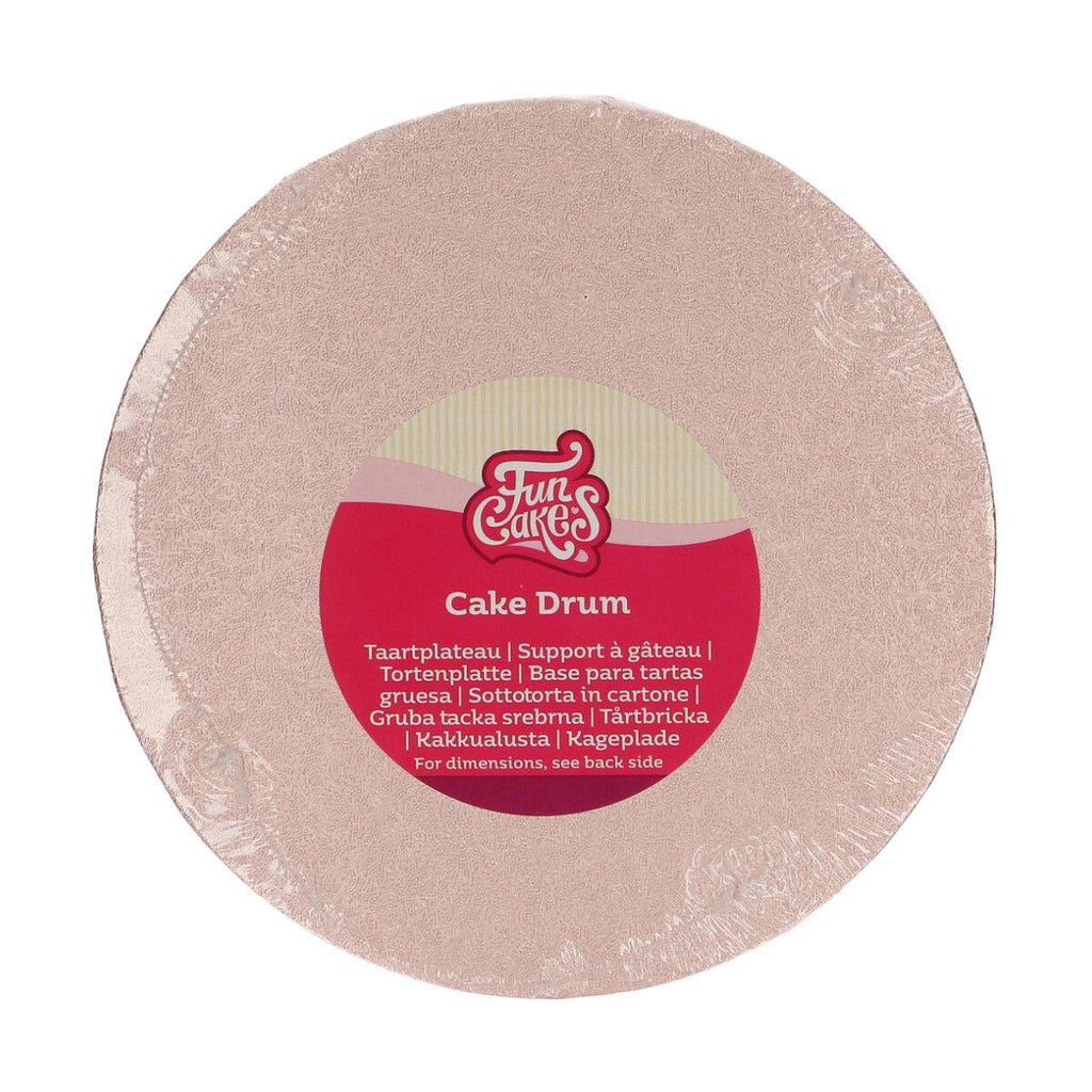 Tortenplatte rund 12 mm in div. Grössen und Farben Tortenplatte CakeSupplies 20 cm rose gold 