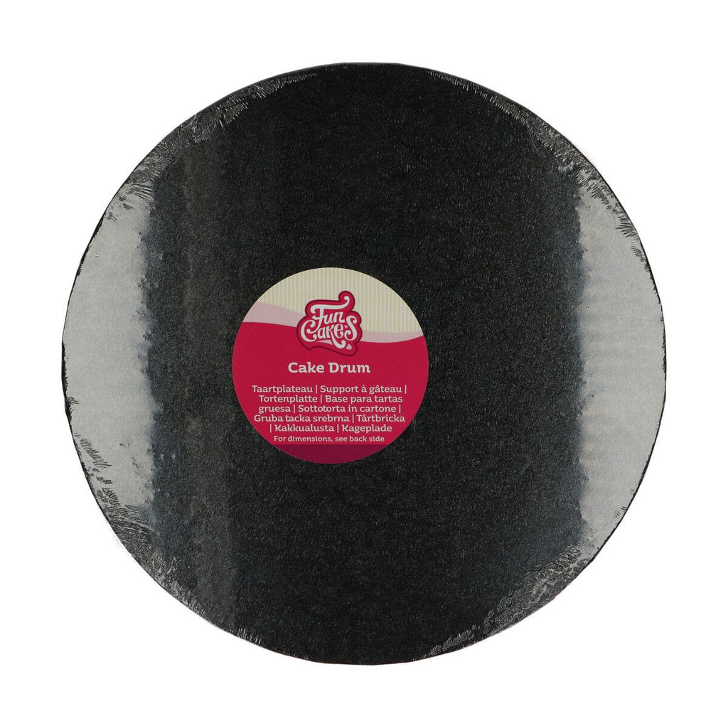 Tortenplatte rund 12 mm in div. Grössen und Farben Tortenplatte CakeSupplies 30.5 cm schwarz 
