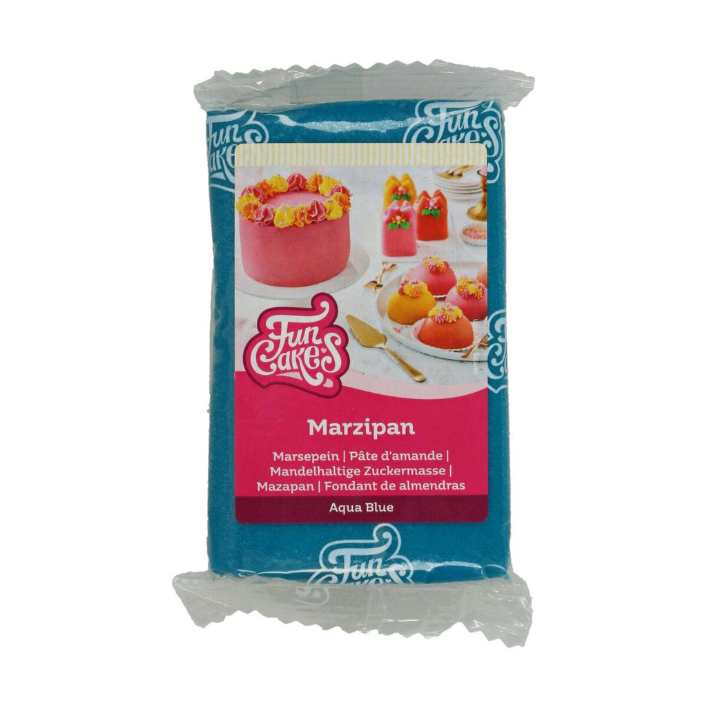 Marzipan in div. Farben Marzipan CakeSupplies blau  