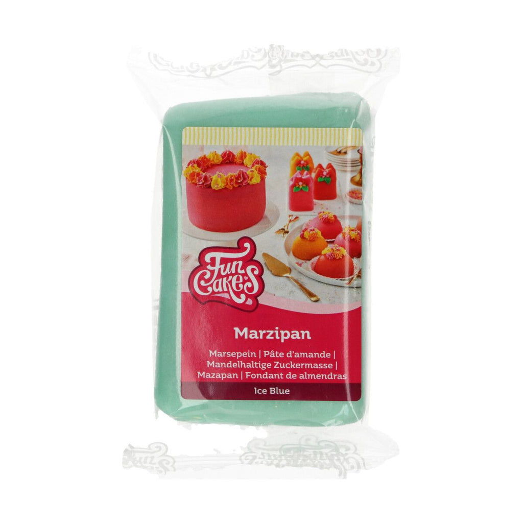 Marzipan in div. Farben Marzipan CakeSupplies hellblau  