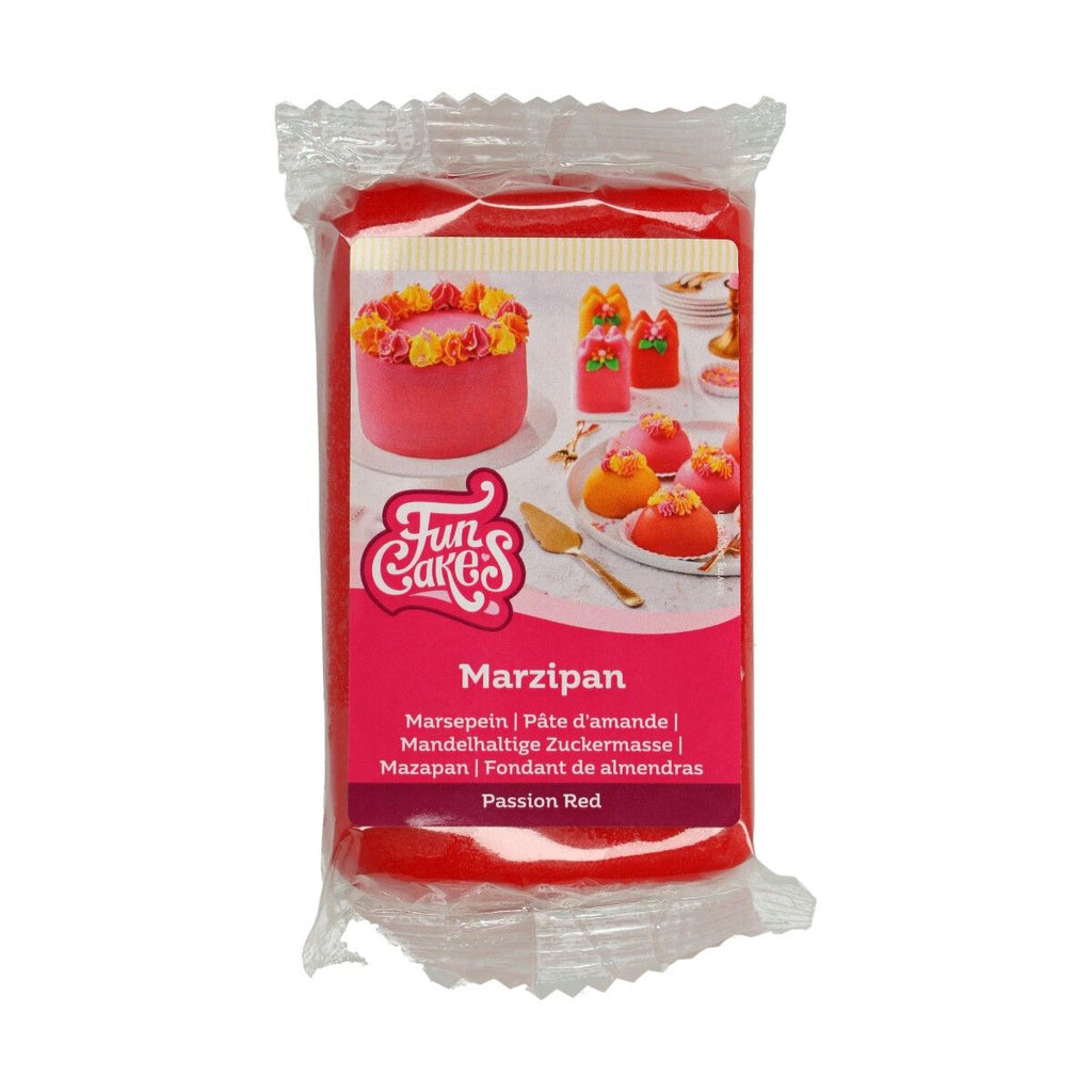 Marzipan in div. Farben Marzipan CakeSupplies rot  