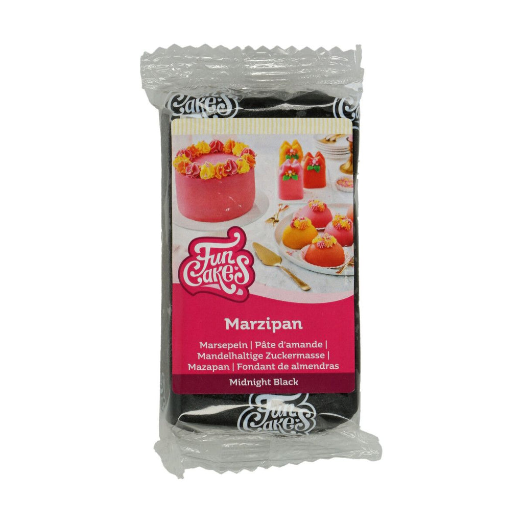 Marzipan in div. Farben Marzipan CakeSupplies schwarz  