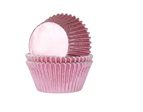 Cupcake Förmchen Metallic in div. Grössen und Farben Cupcake Förmchen Cakes & More rosa mini 33x20 mm 
