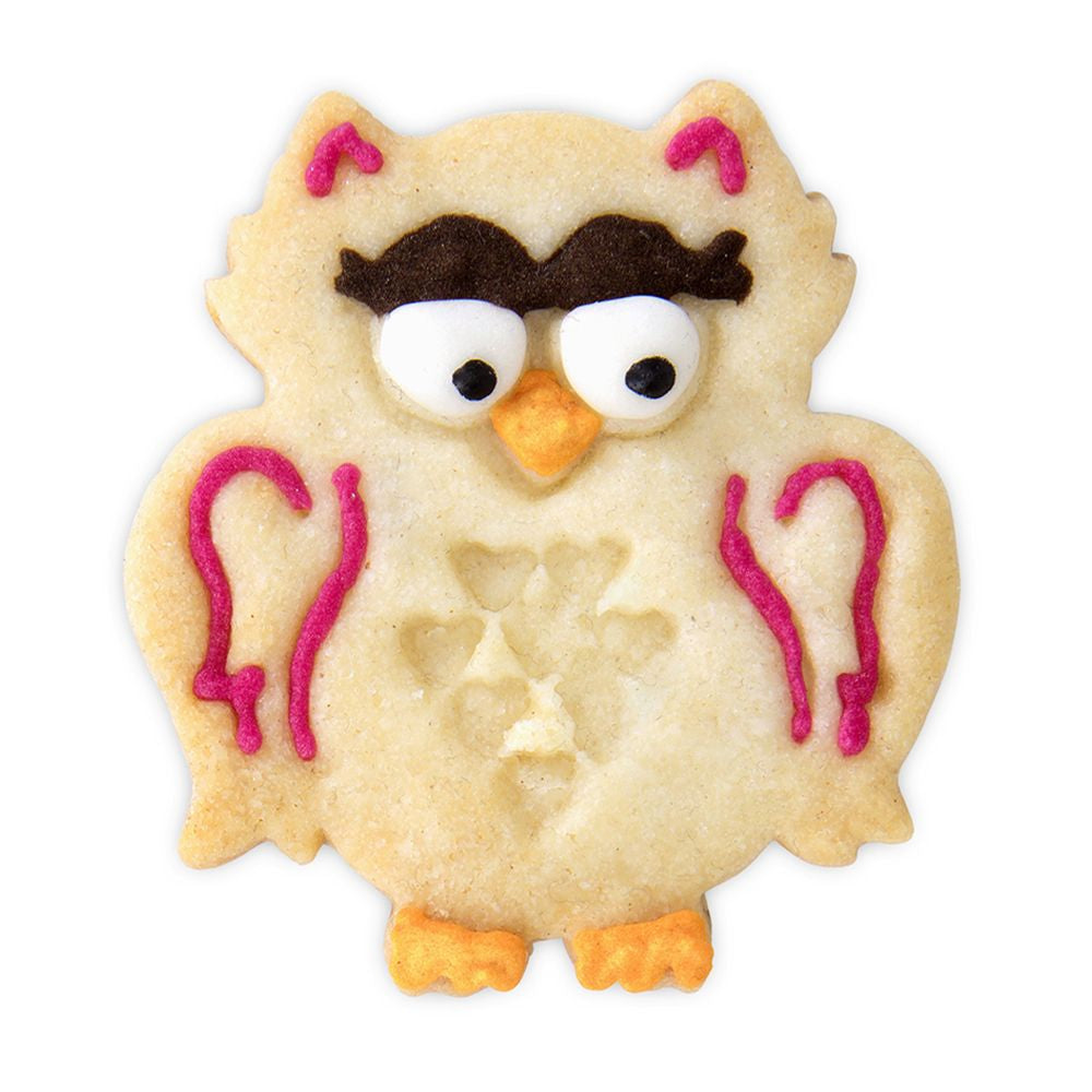 Prägeausstecher Eule Ausstecher mit Auswerfer Städter   