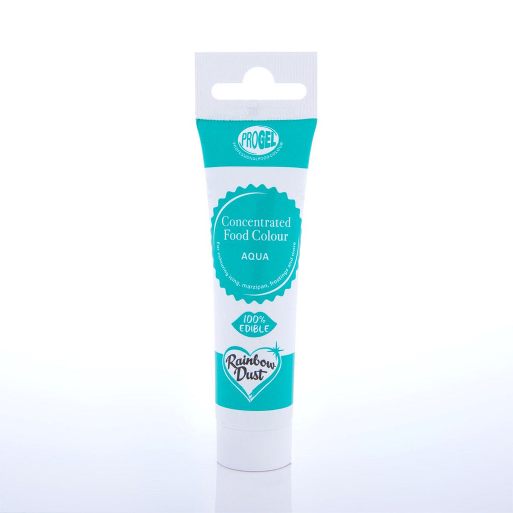 ProGel Lebensmittelfarbe in div. Farben Lebensmittelfarben CakeSupplies aqua  