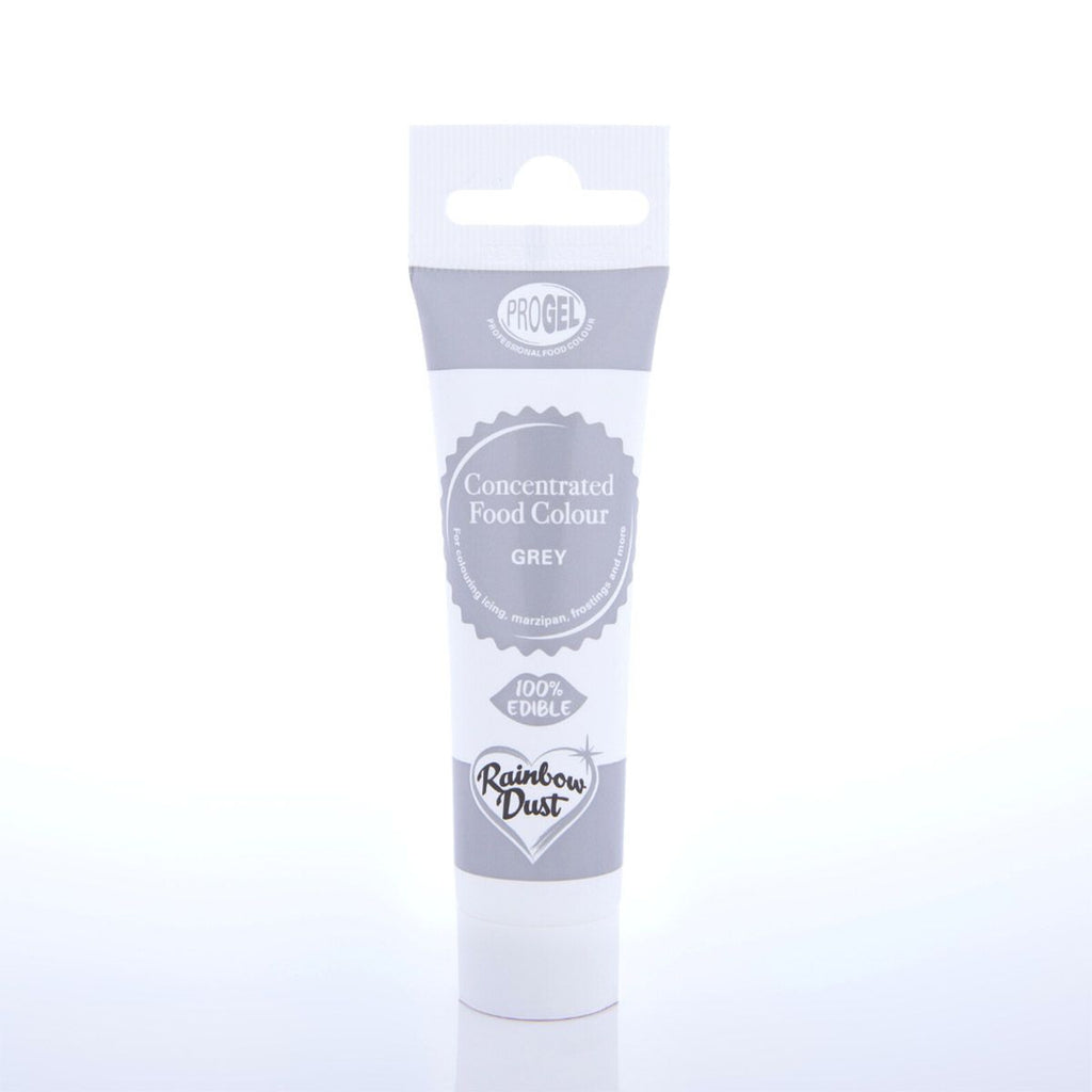 ProGel Lebensmittelfarbe in div. Farben Lebensmittelfarben CakeSupplies grey  