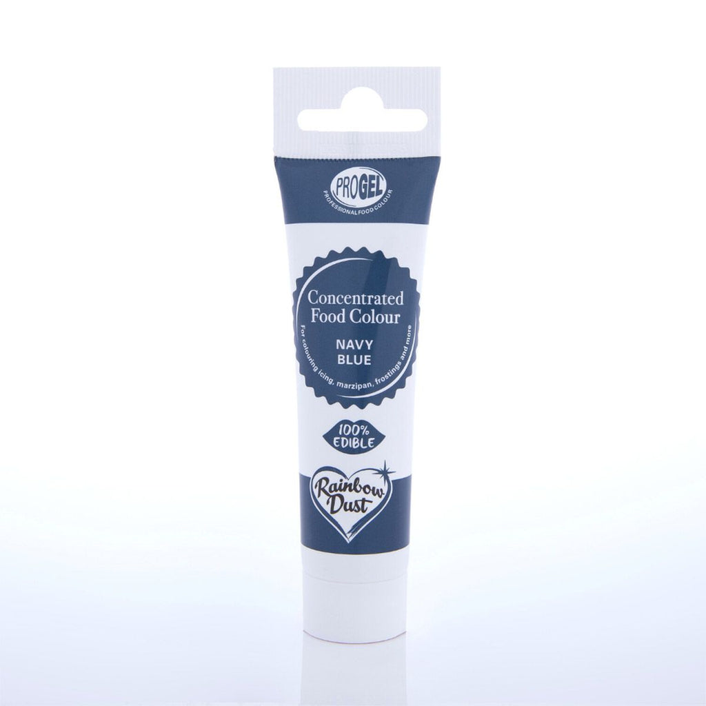ProGel Lebensmittelfarbe in div. Farben Lebensmittelfarben CakeSupplies navy blue  