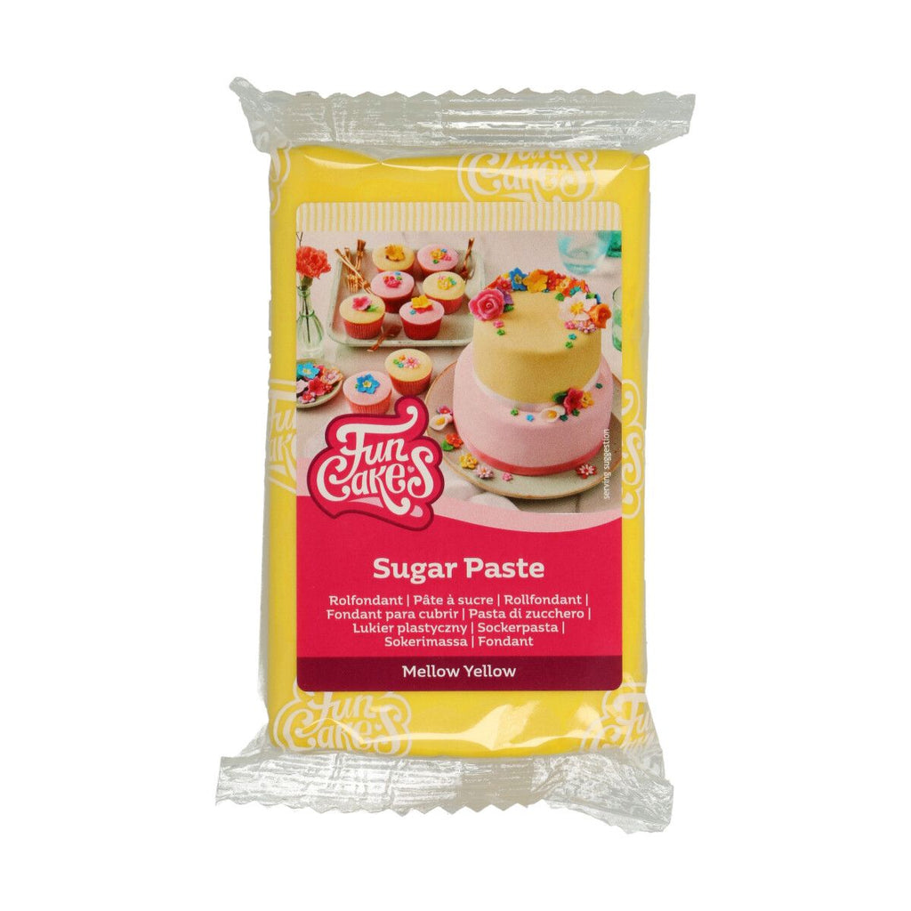 Fondant in div. Farben Fondant CakeSupplies gelb  