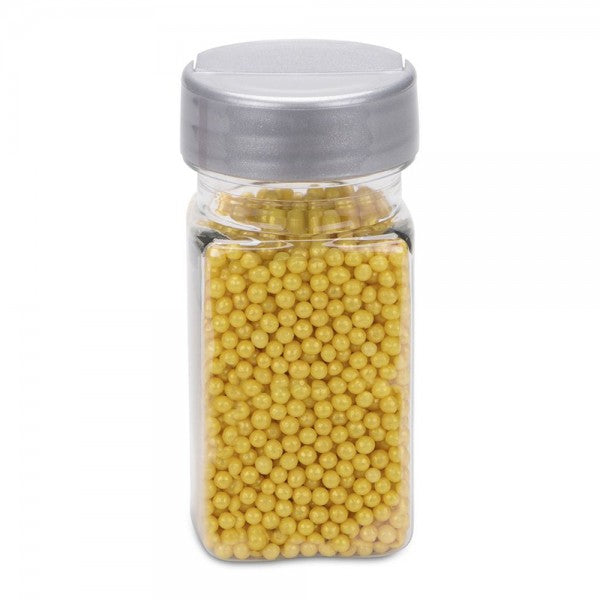 Streudekor Perlen Mini in div. Farben Streusel Städter Gold  