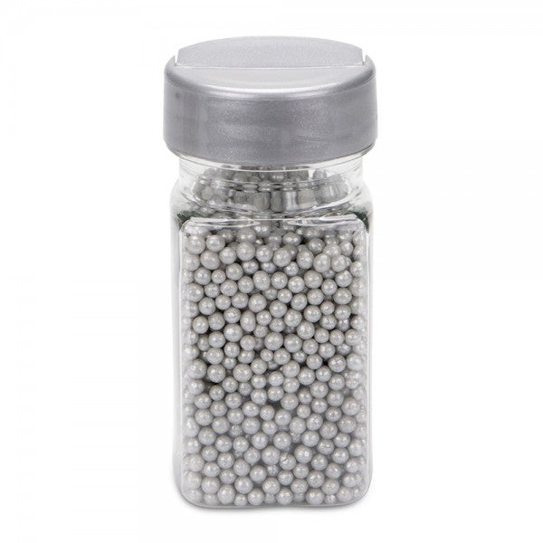 Streudekor Perlen Mini in div. Farben Streusel Städter Silber  