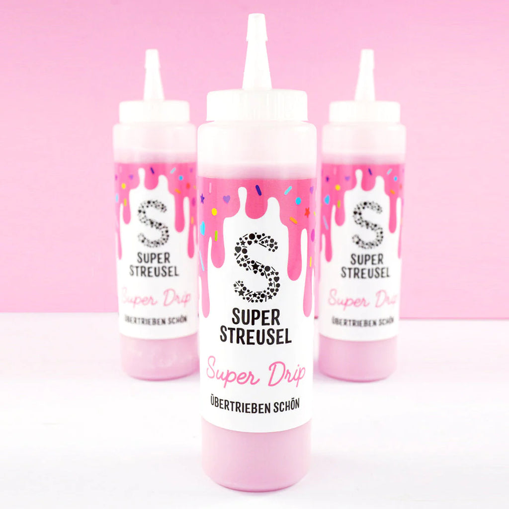 SuperStreusel Drip in div. Farben Drip SuperStreusel rosa  