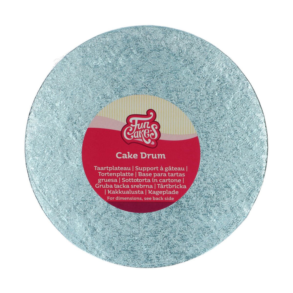 Tortenplatte rund 12 mm in div. Grössen und Farben Tortenplatte CakeSupplies 20 cm baby blau 